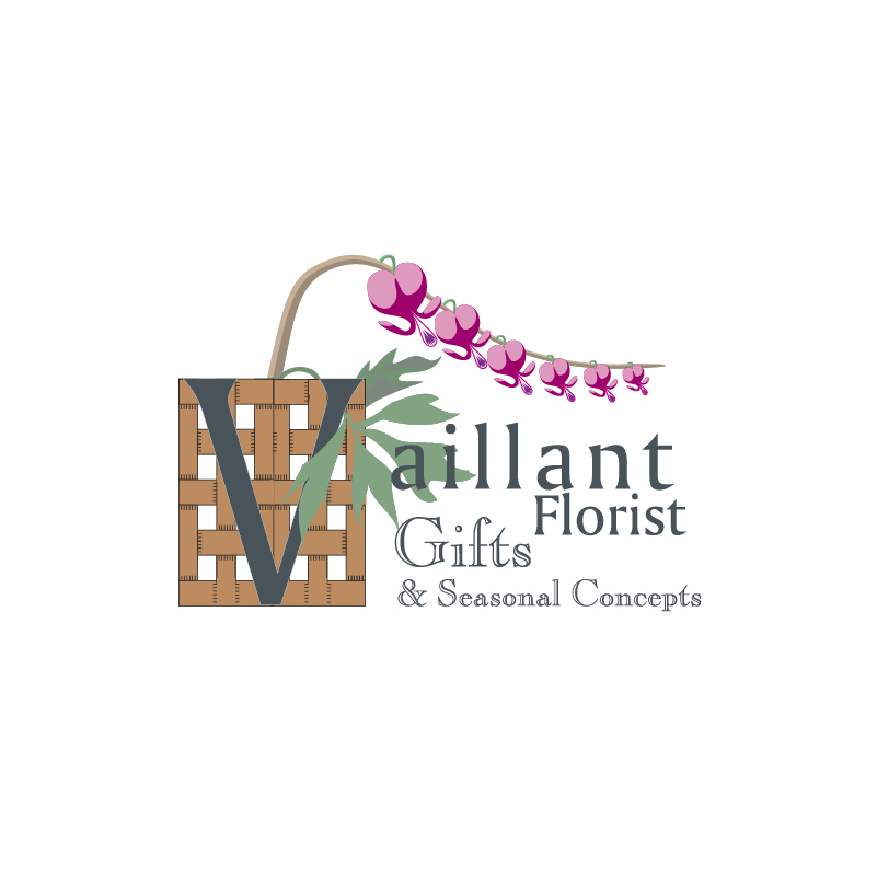 Vaillant Florist - Logo & Brand