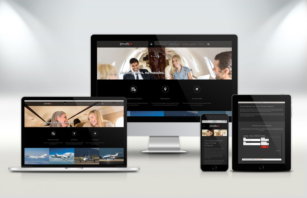 Private Air Website